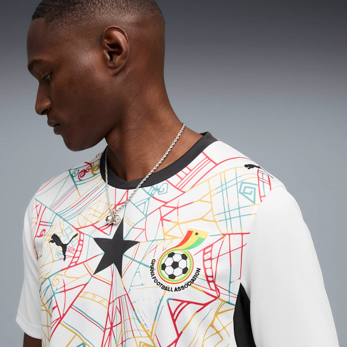 Puma Ghana Football World Cup 2026 Mens Home Jersey