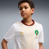 PUMA MOROCCO WC26 KIDS AWAY JERSEY WHITE