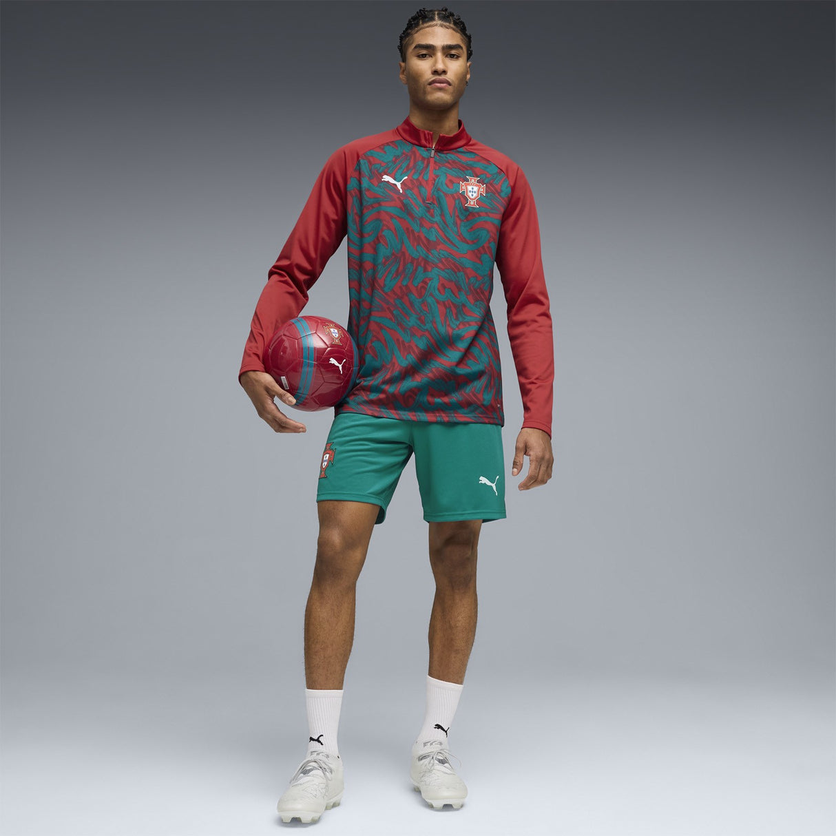 PUMA PORTUGAL WC26 PM QZ TOP RED