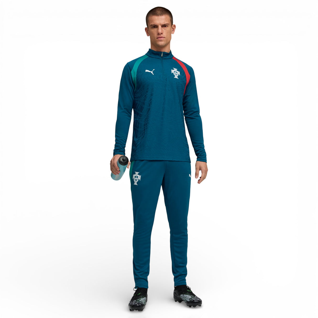 PUMA PORTUGAL WC26 TRAIN QZ TOP NAVY