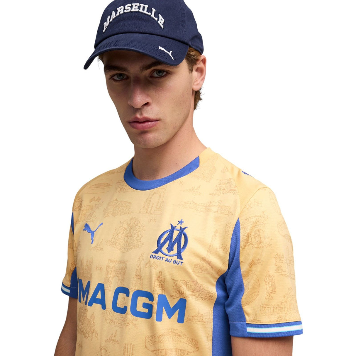PUMA MARSEILLE 25 SPL ED JERSEY GOLD