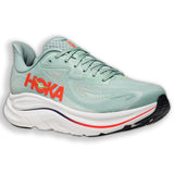 HOKA CLIFTON 10 WIDE MENS GREEN