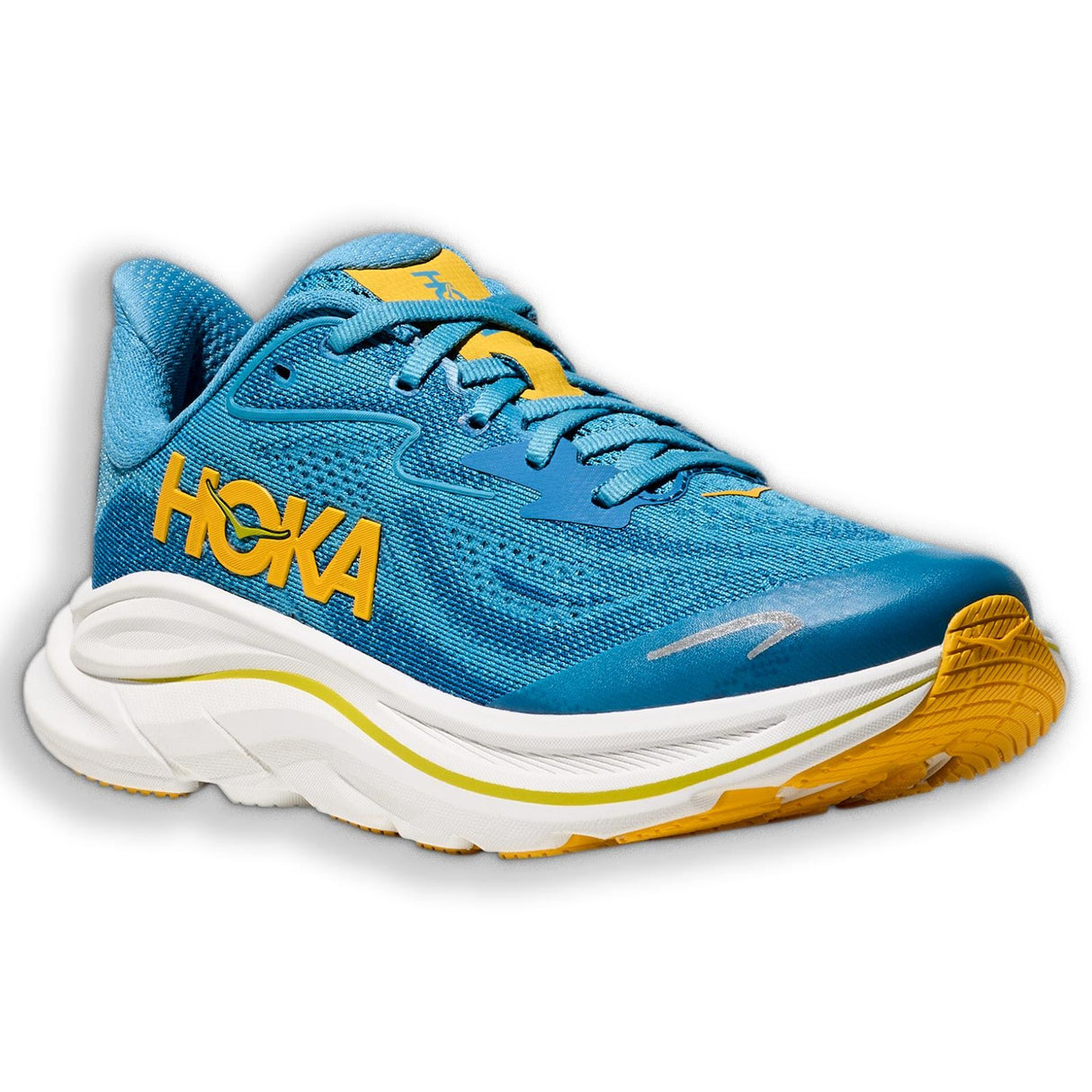 HOKA CLIFTON 10 BIG KIDS BLUE