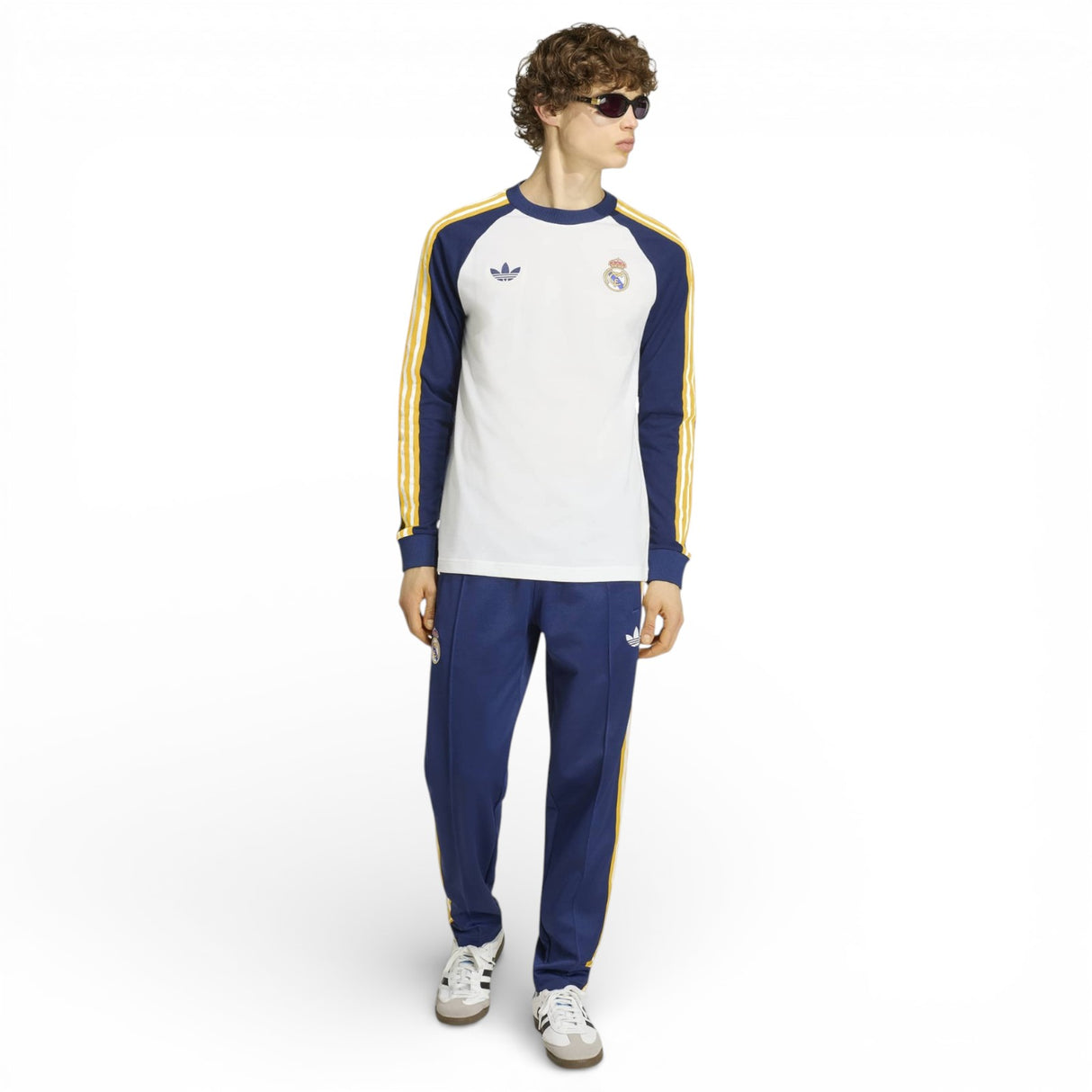 adidas OG Real Madrid 25 LS Tee White