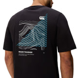 Canterbury Mens TEMPO GFX TRNG TEE Blk