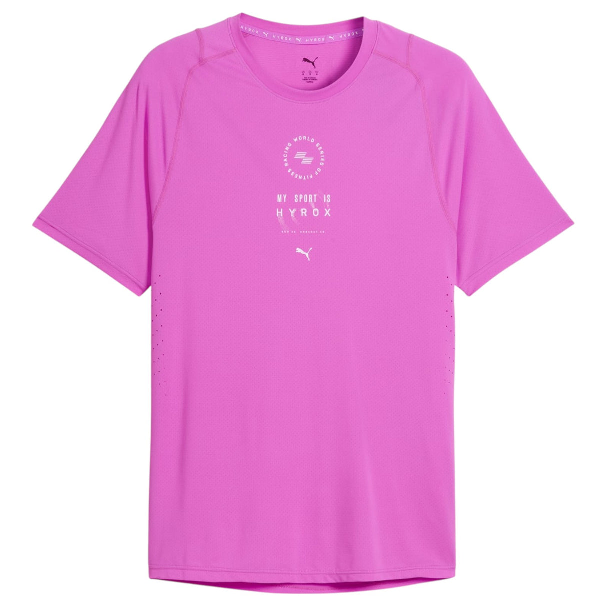Puma X Hyrox Mens Dryelite Trng Tee Pink