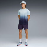 Puma X Hyrox Mens Poly Graphic Tee Blue