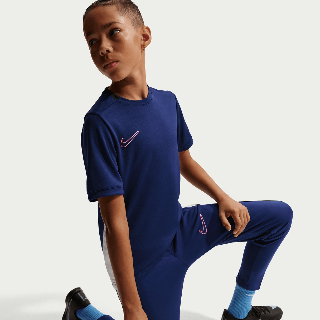 Nike Kids DF ACD25 TOP SS PD Blue