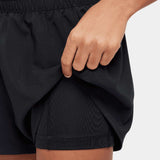 Nike G NK DF ONE 2IN1 3IN SHORT Black