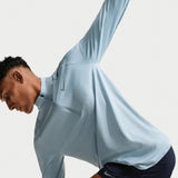 Nike M NK DF STRIDE HZ MIDLAYER Blue