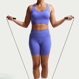 Nike W NP DF SMLS TANK Blue