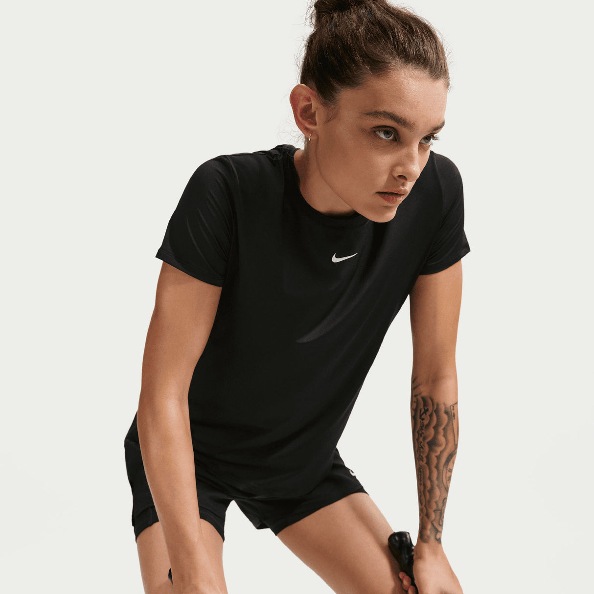 Nike W NK ONE CLASSIC DF SS TOP Black