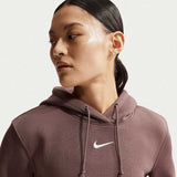 Nike W NSW PHNX FLC STD PO HOODIE Maroon