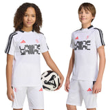 adidas Boys LY Hot Tee White