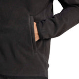 adidas Mens MT ESS FZ Fleece Black