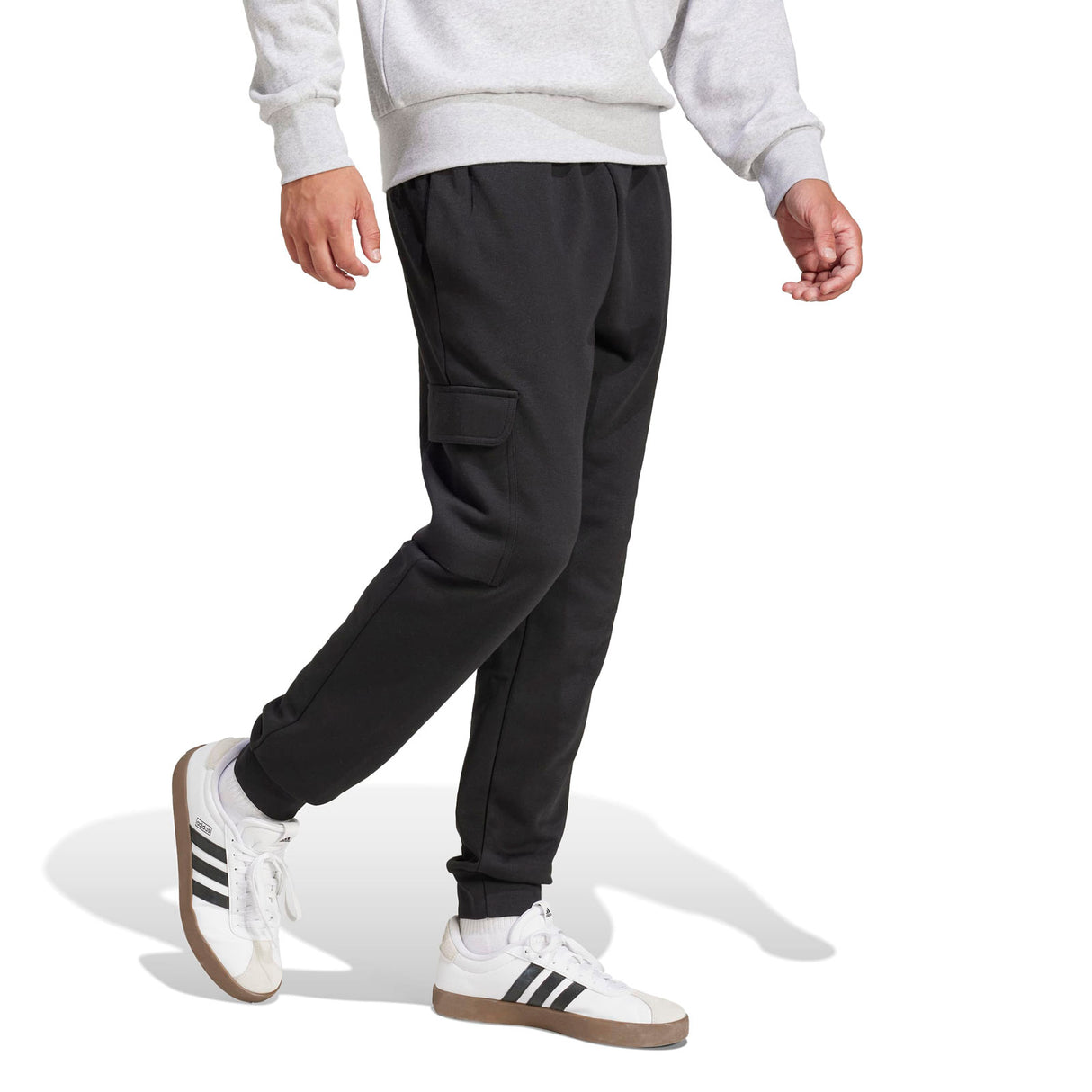 adidas Mens Feelcosy Cargo Pants Black