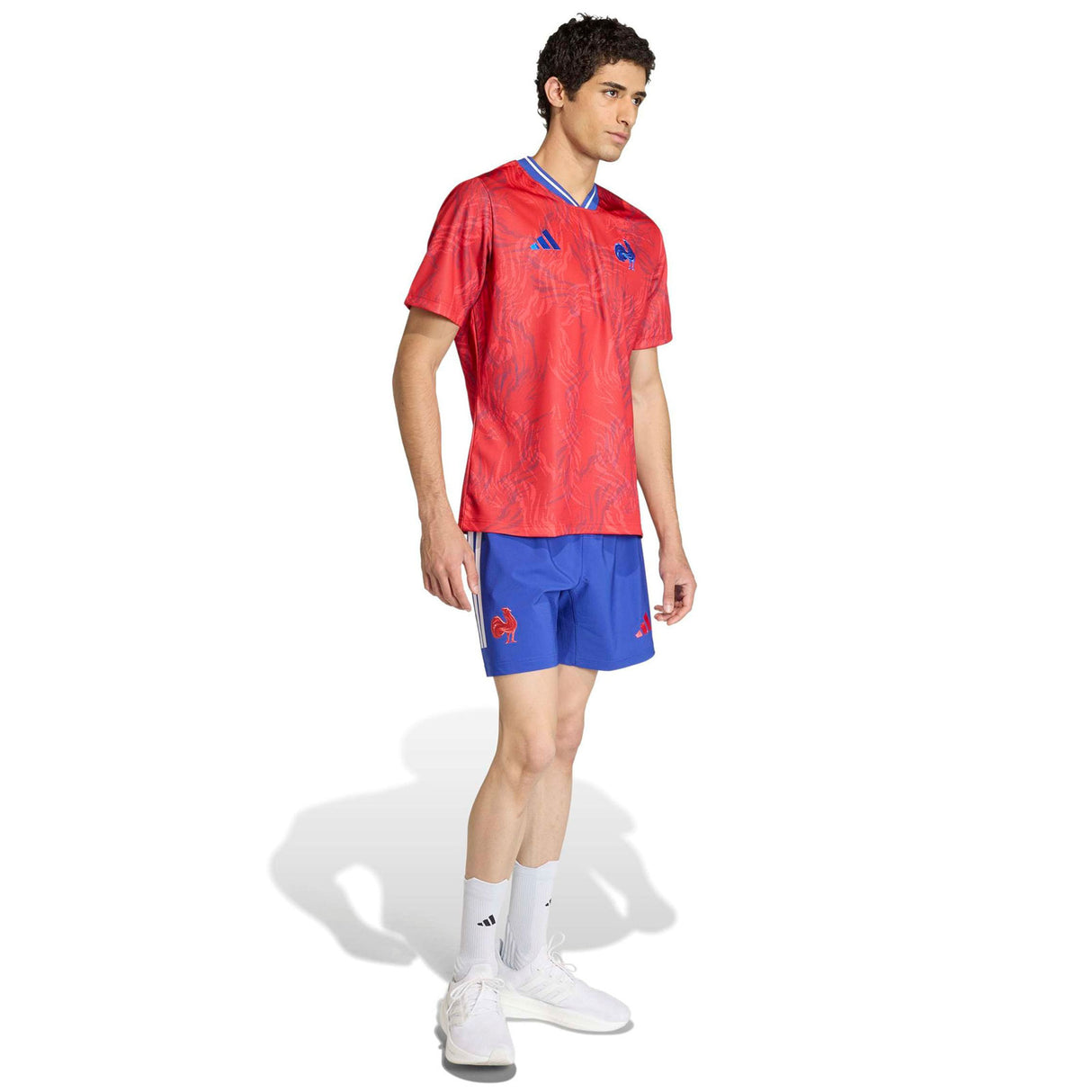 adidas France 25/26 Pre Match Jersey Red