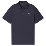 PUMA Icon HEATHER Golf Polo 2.0 Navy