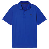 PUMA Icon HEATHER Golf Polo 2.0 Blue