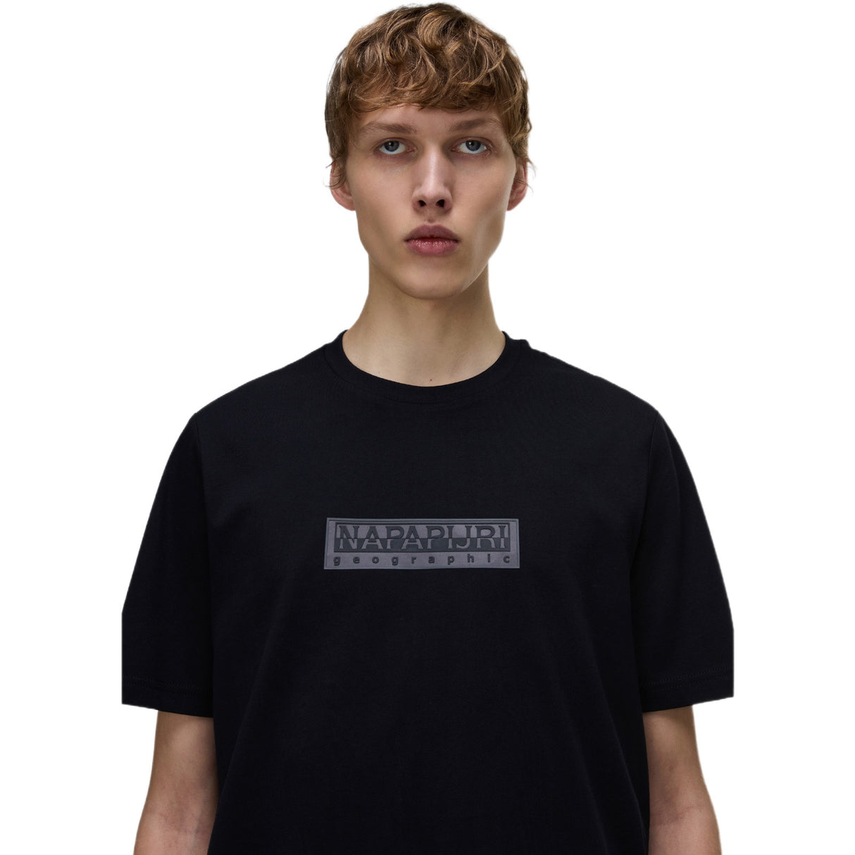 Napapijri Mens B-BOX LOGOTee Black