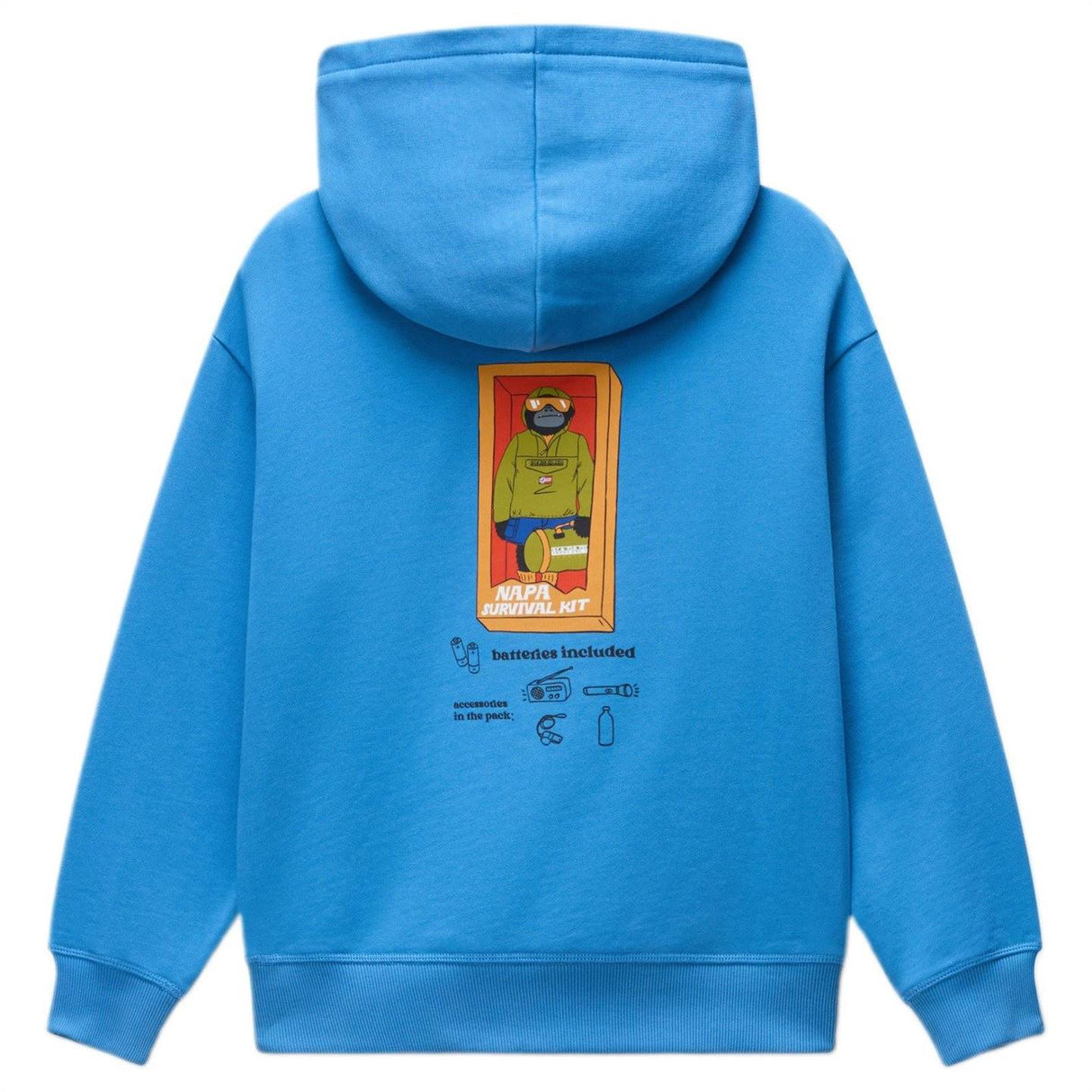 Napapijri Kids B-ALBEDO Hoodie Blue