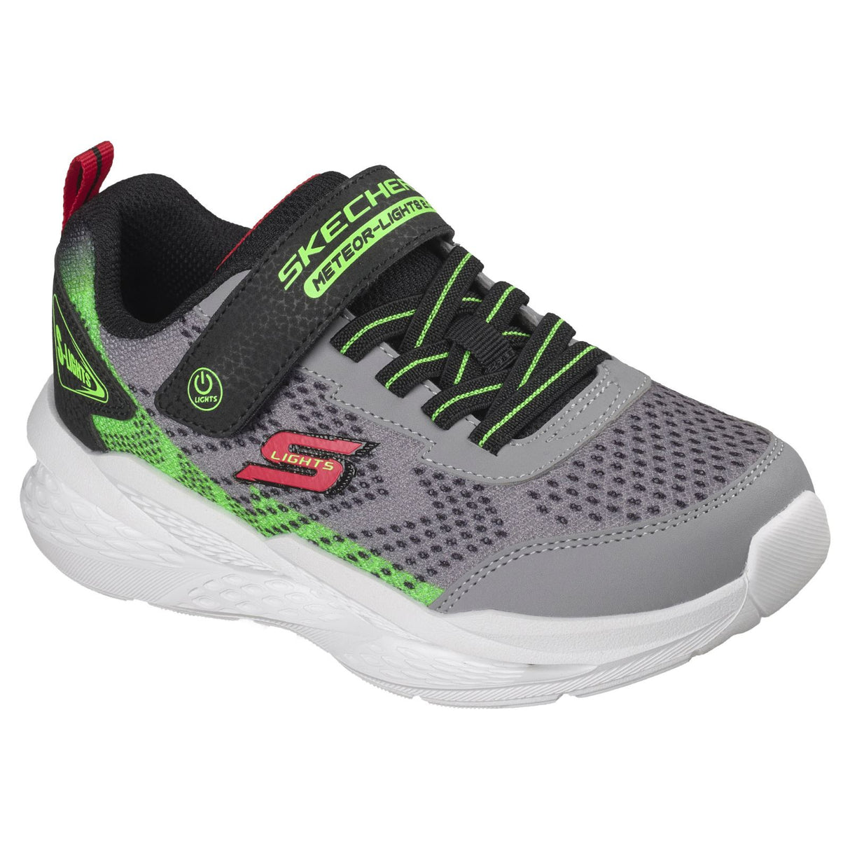 Skechers METEOR LIGHTS 2.0 Jr Boys Grey