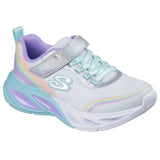 Skechers Cosmic Glow Rainbow Beam Junior Girls Shoes