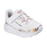 Skechers UNO LITE Inf Girls White