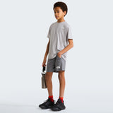 TNF TEEN Boys POLY KNIT Short Grey