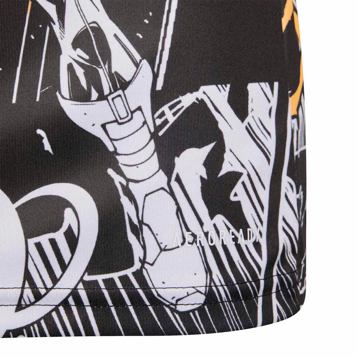 adidas All Black 26 Kids Cap Run Jsy Blk