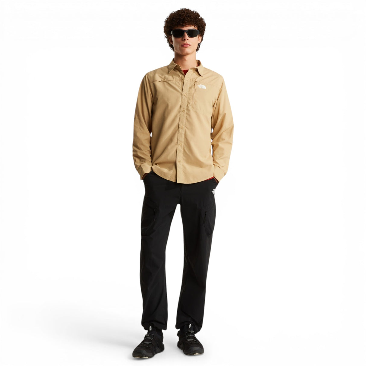 TNF Mens SEQUOIA LS Shirt Cream