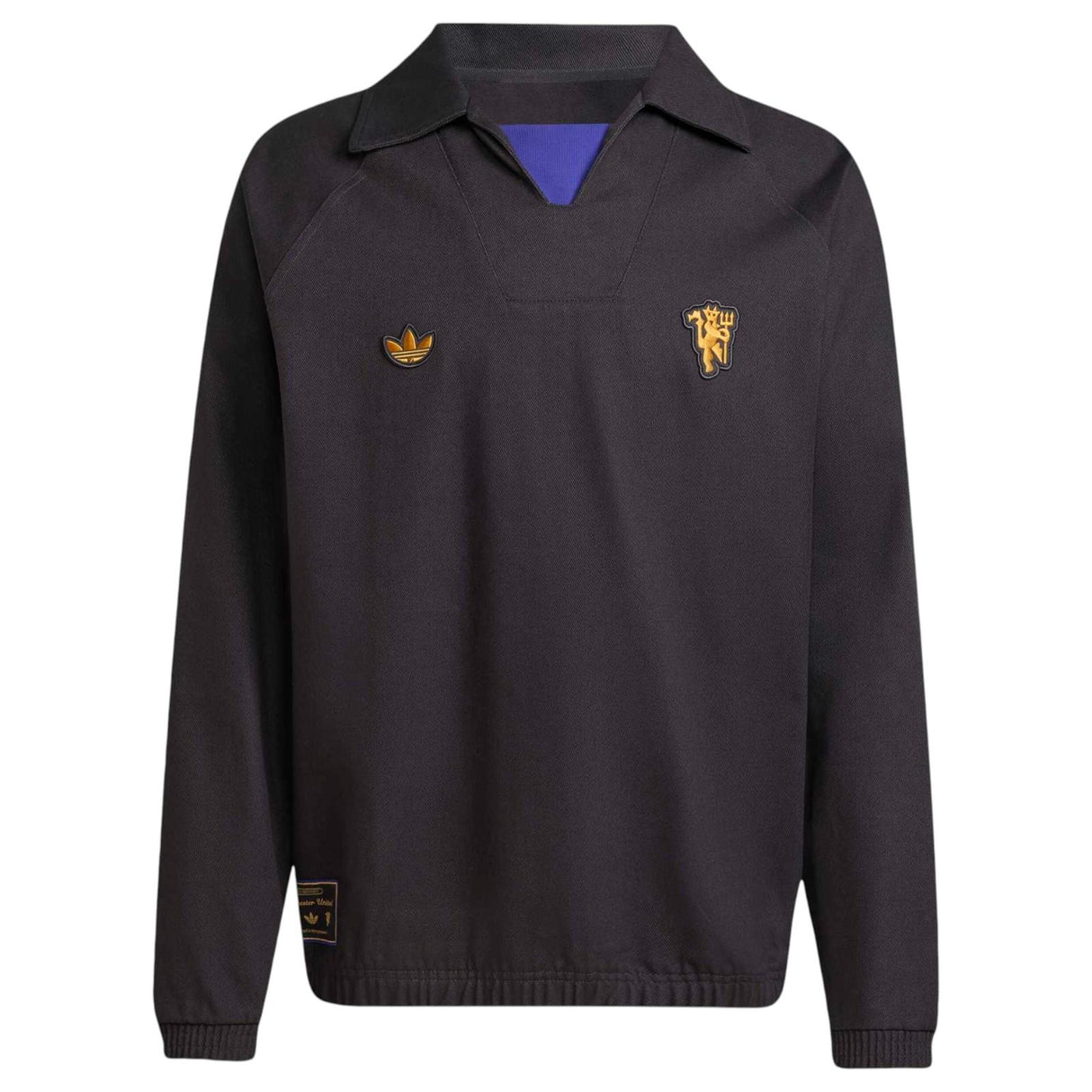 adidas OG MUFC 25 Icon Drill Top Black