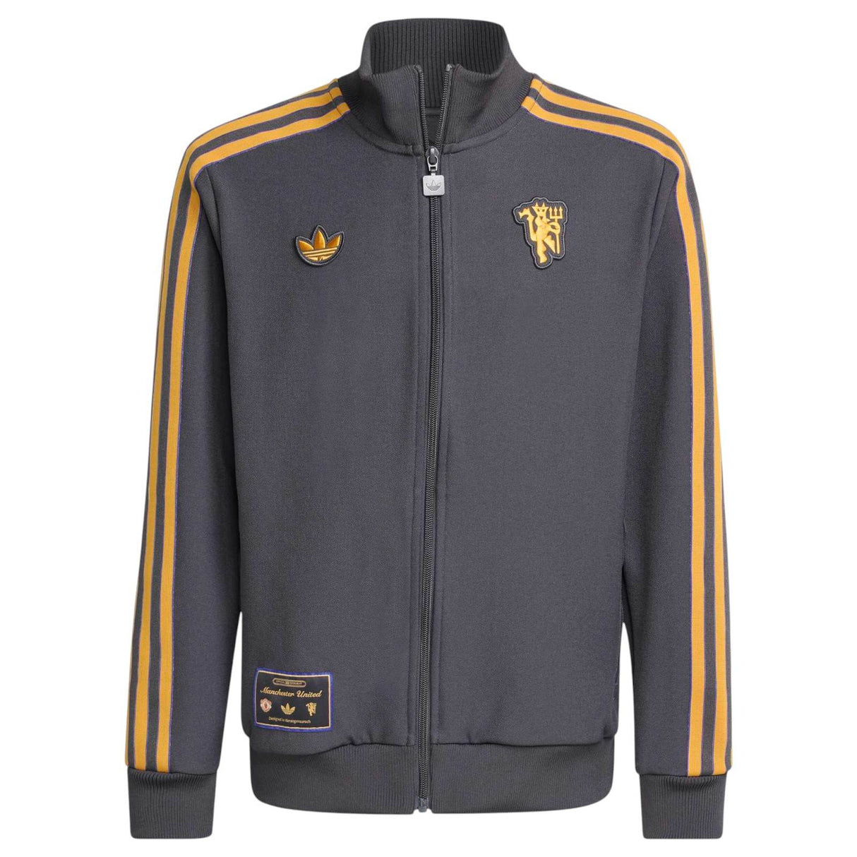 adidas OG MUFC 25 Kid Icon Track Top Blk