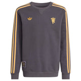 adidas OG MUFC 25 Kid Icon Sweat Top Blk