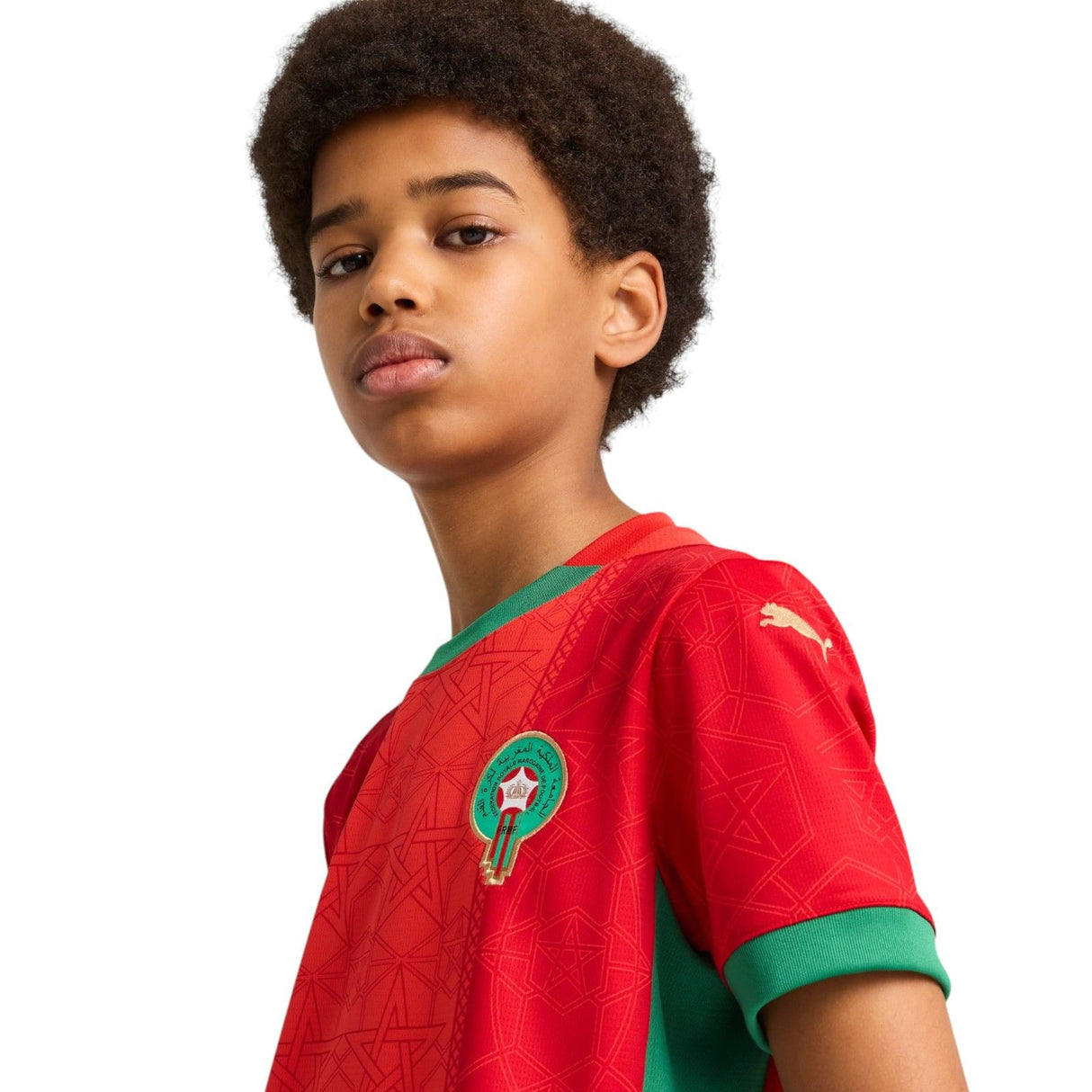 Puma Morocco Home Kids Jersey Red