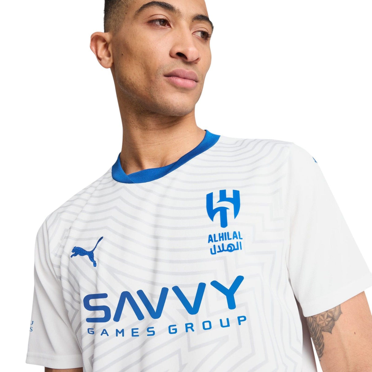 Puma Al Hilal Football 2025 Mens Away Jersey