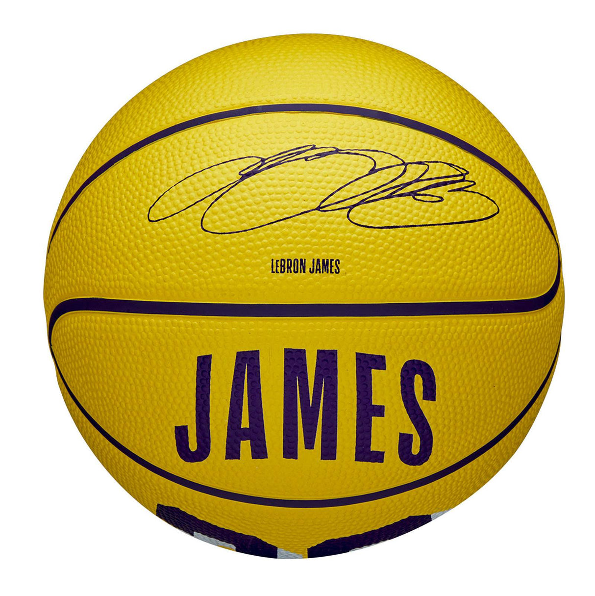 WILSON NBA ICON MINI LEBRON Yellow