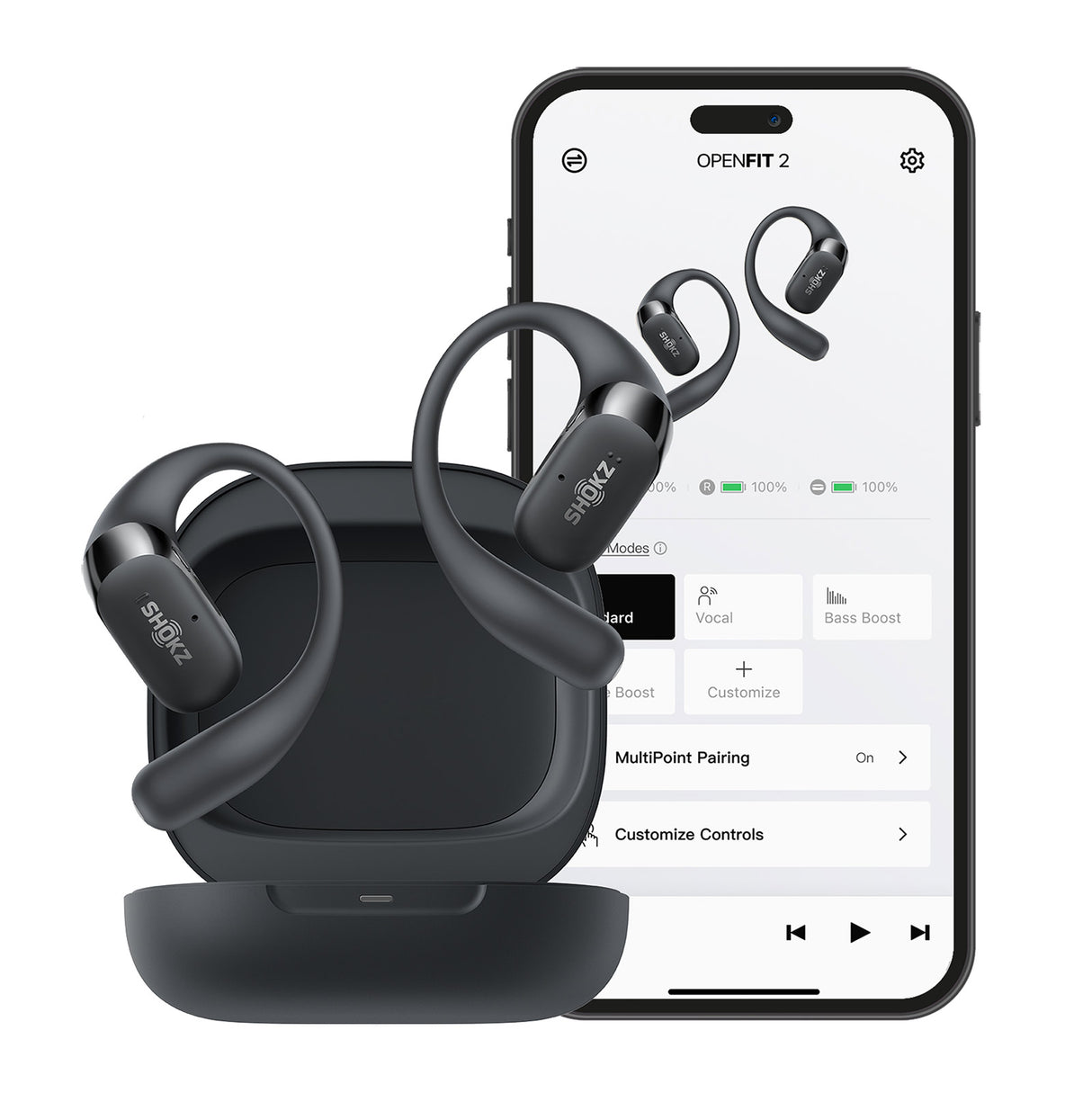 SHOKZ OpenFit 2 Black