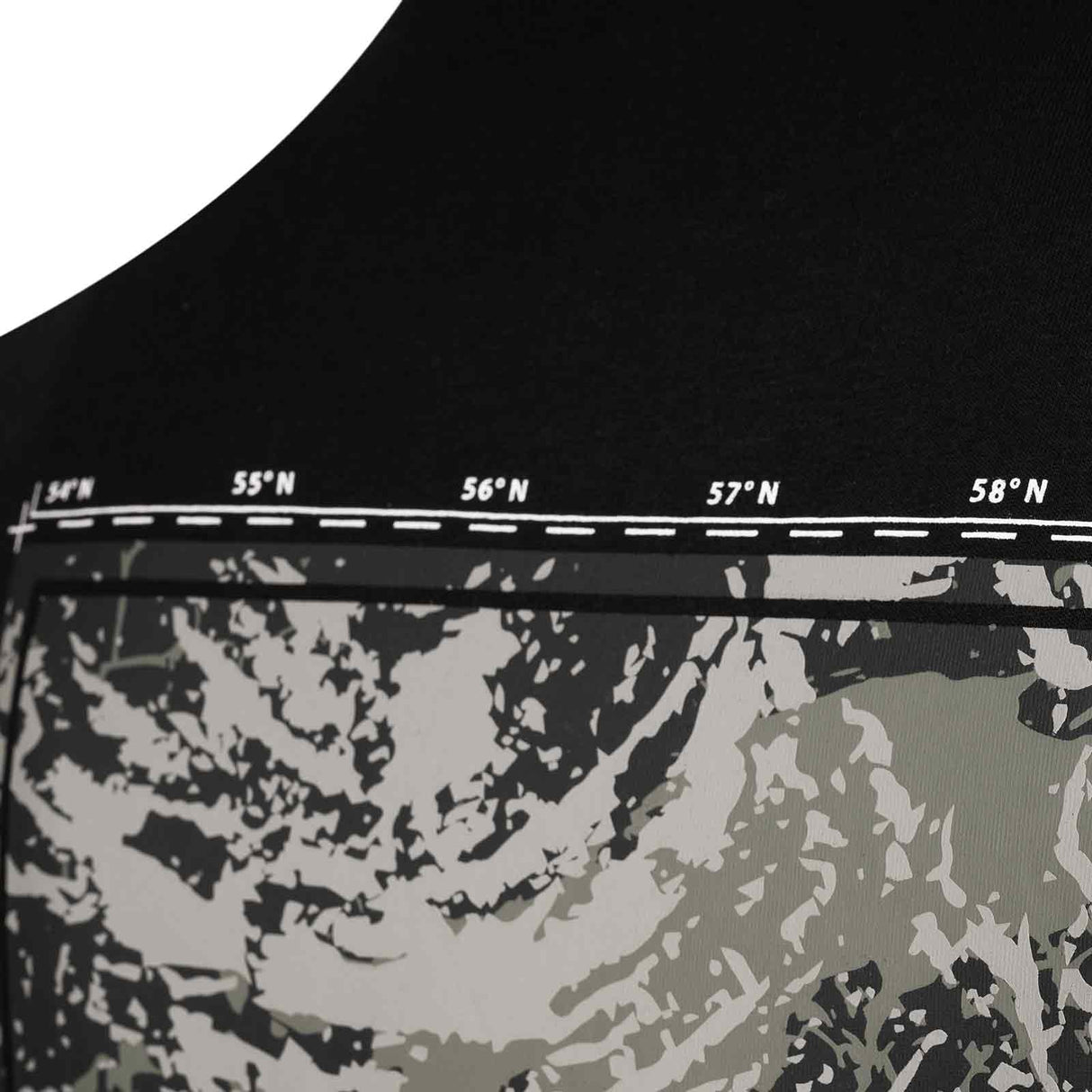 UMBRO MENS CAMO BK GRAPHIC TEE BLACK