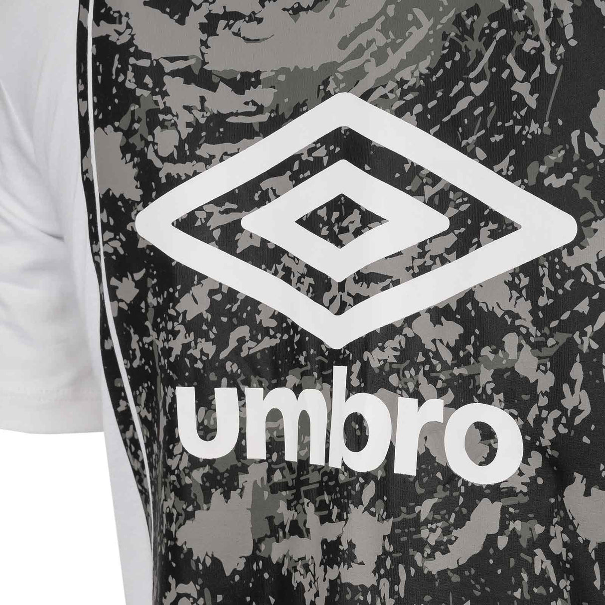 UMBRO MENS CAMO BK GRAPHIC TEE WHITE