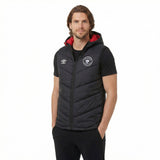 Umbro Sligo Rovers Football 2026 Mens Full-Zip Hood Gilet