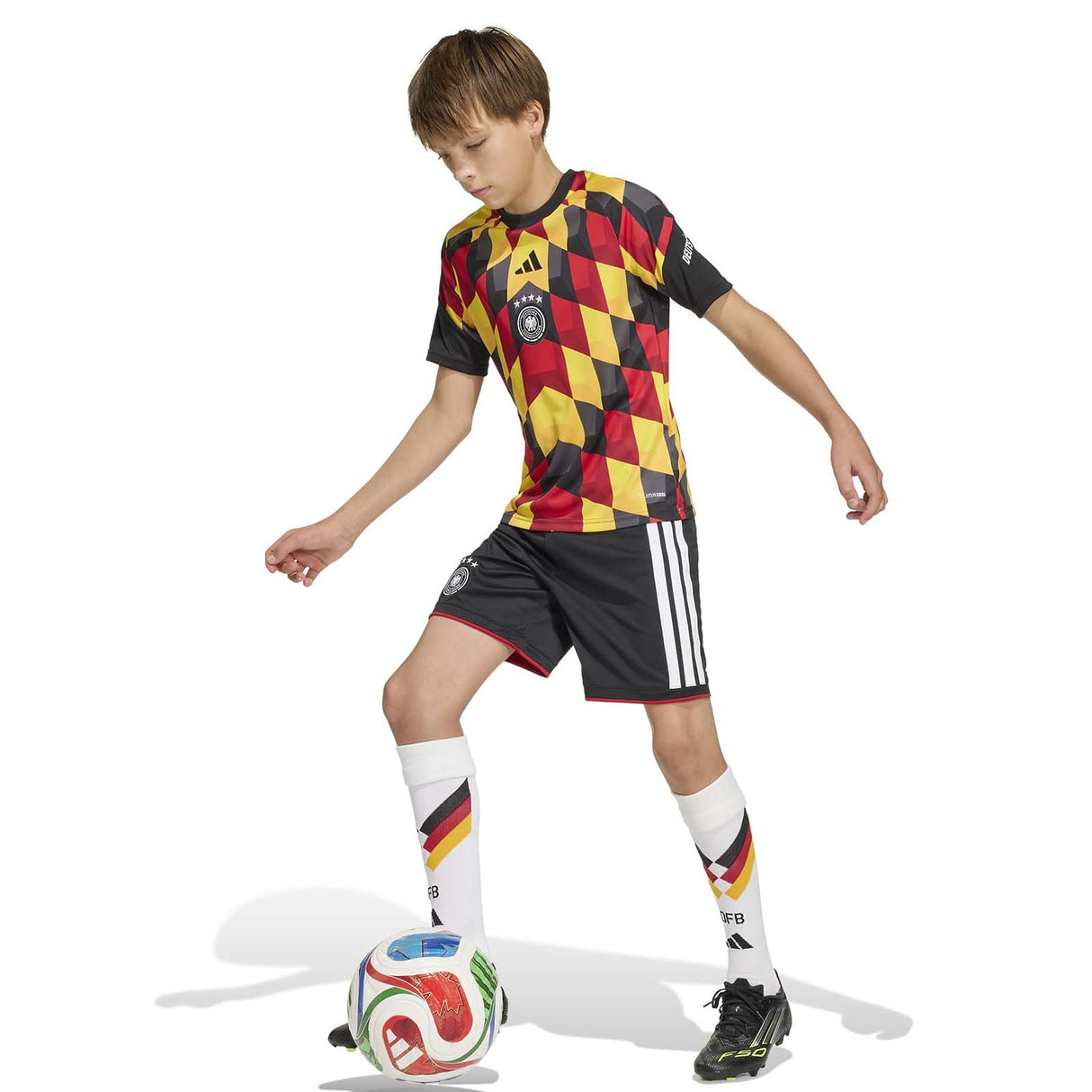 adidas Germany WC26 Kid H PM Jersey Blk