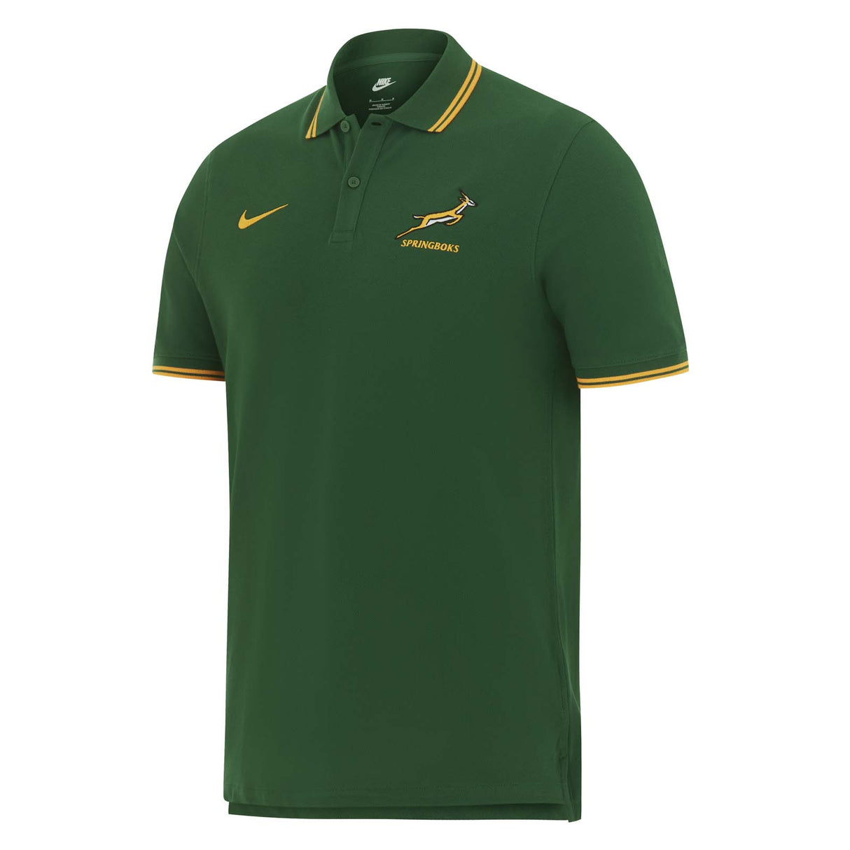 NIKE SPRINGBOKS MENS PIQUE POLO Green
