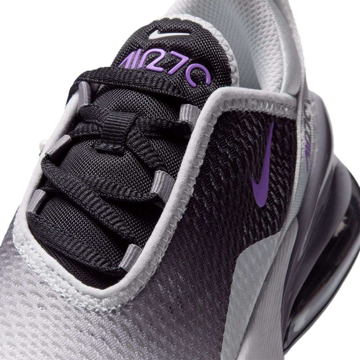 NIKE Air Max 270 Jnr Girls GryPurGry