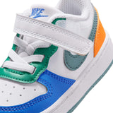 NIKE Court Borough Inf Boys WhiteGrnWht