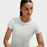 NIKE NSW CHLL KNT MD CROP TOP WMS Green