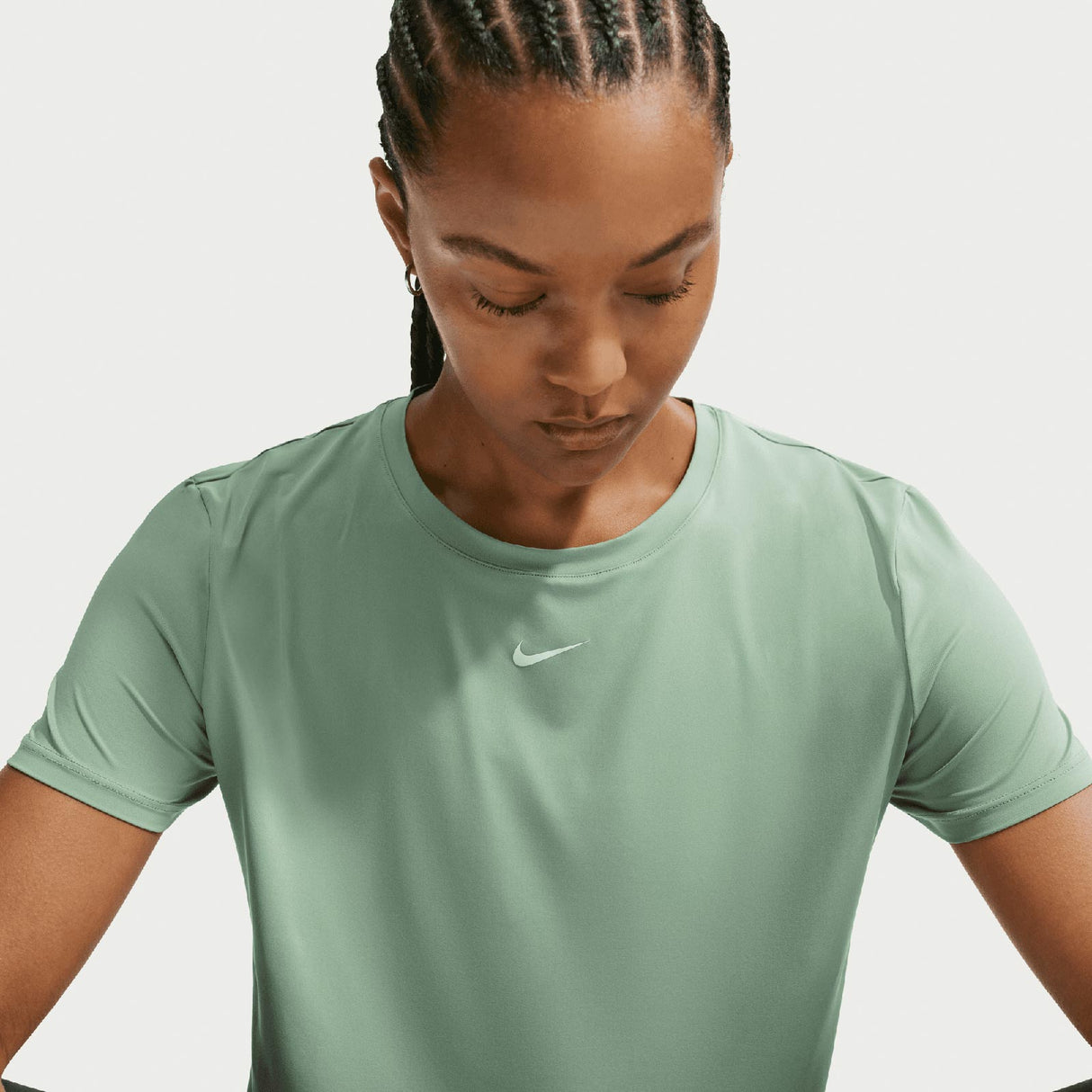 NIKE ONE CLASSIC DF SS TOP WMS Green