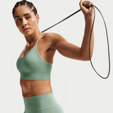 NIKE DF SMLS LS BRA WMS Green