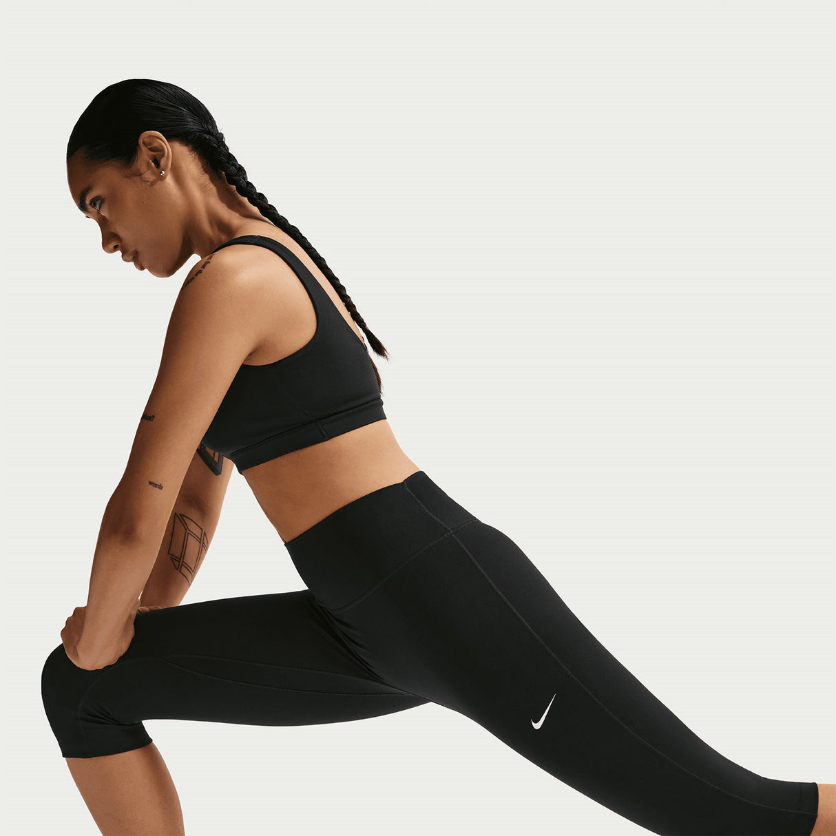 NIKE DF ONE HR CAPRI USEAM WMS Black