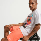 Nike Mens NK CLUB FLOW SHORT Orange